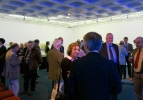 SAHR Members converse at wine reception - click to enlarge SAHR Members converse at wine reception