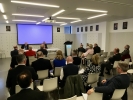 Society Chair Maj-Gen Ewan Carmichael addresses members at the AGM