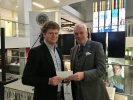 Simon Akam recieves the Best First Book Prize