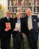Prof. Callahan with V-P Ashley Truluck and author Robert Lyman - click to enlarge Prof. Callahan with V-P Ashley Truluck and author Robert Lyman