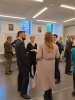 Members and guests catch up over coffee before the AGM