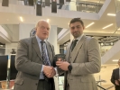 Jake Dixon receives the undergraduate essay prize